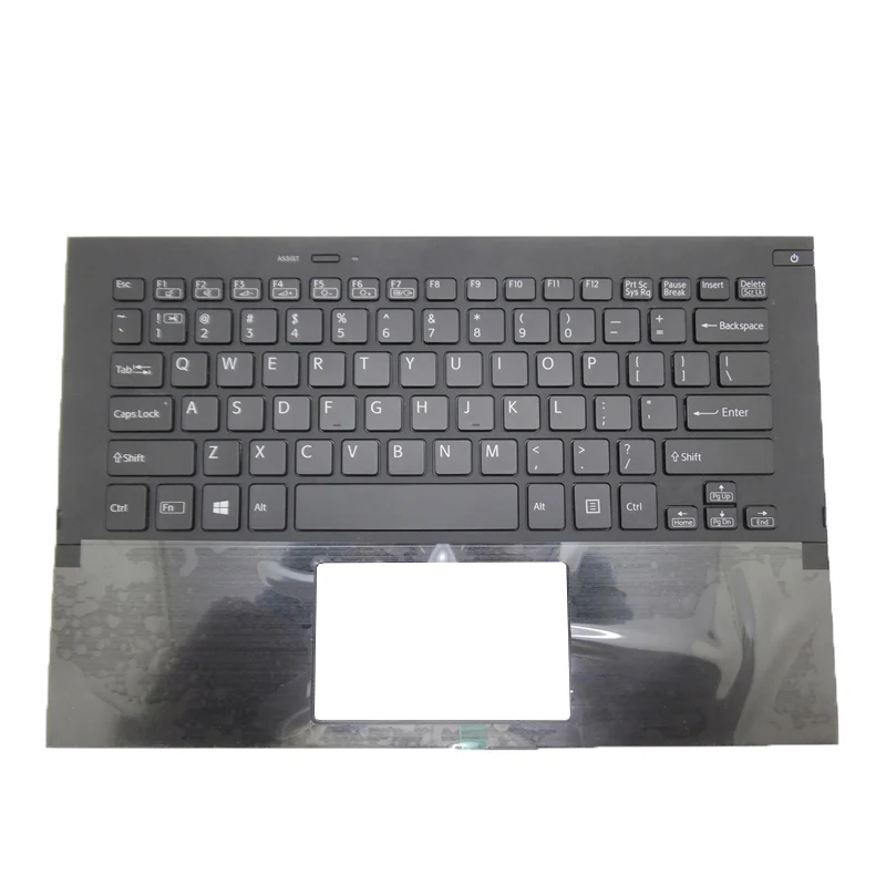 Упор для рук ноутбука SONY VAIO PRO11 SVP11 Series черный без тачпада с подсветкой английская