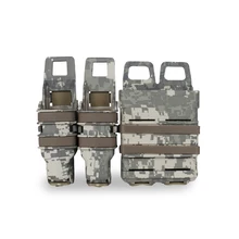 Экшн Юнион 5,56 M4 Тактический Пистолет подсумок Molle Fastmag кобура камуфляж Зажим для ремня быстро тянет страйкбол стрельба охота