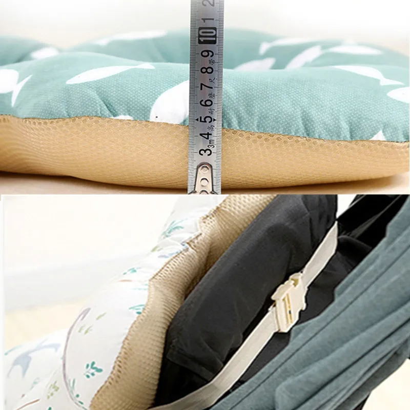 Universal Baby Stroller Seat Cushion Baby Car Cushion Head Neck Support Pillow Infant Pram Pushchair Warm Mat