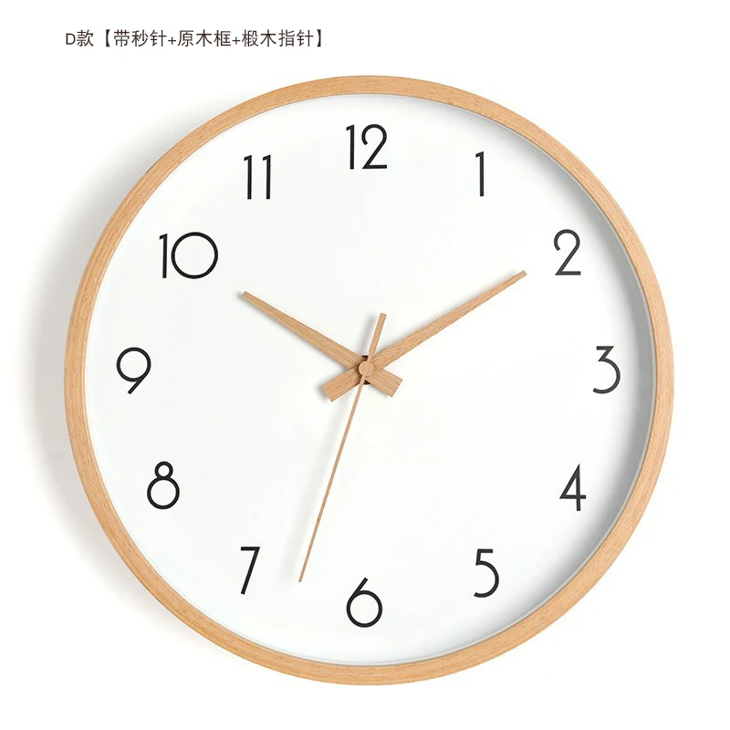 Wall Clock Modern Design Kitchen Simple White Watch For Living Room Reloj Cocina Luminova Bestselling Home Decoration GG50gz - Цвет: 21
