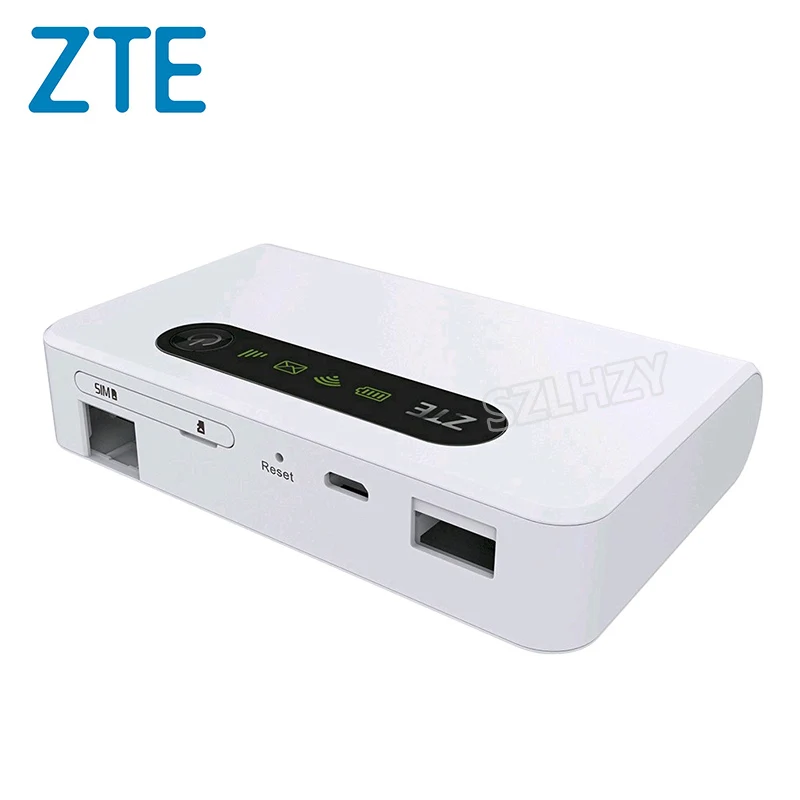 Открыл zte MF903 4G LTE карман Wi-Fi маршрутизатор 5200 mah Мощность банка с Lan Порты и разъёмы 4G маршрутизатор rj45 МИФИ Беспроводной модем мини Hotspot