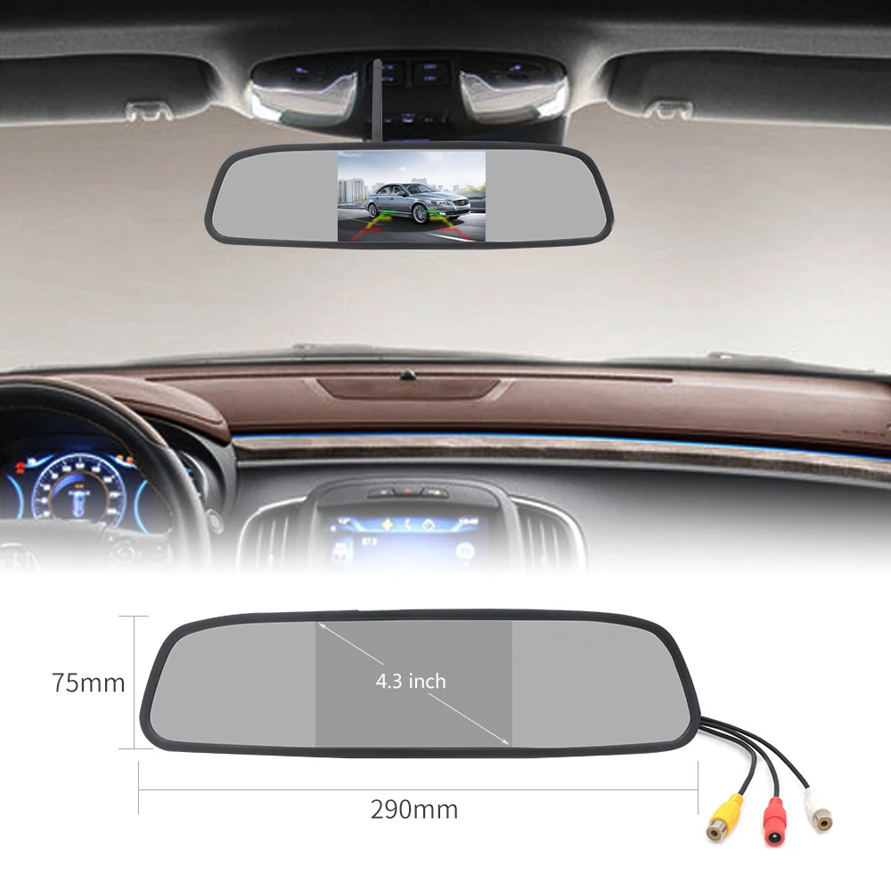 Автомобильный парктроник автоматический светодиодный датчик парковки с