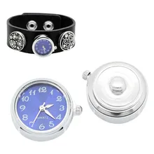 Nussa стиль с батареей Железный синий DIY персонализированная круглая головка 25x21mm-1