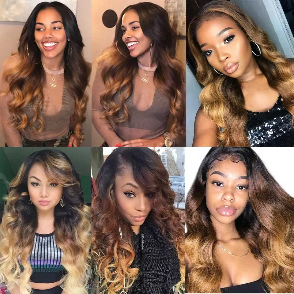 Ombre Body Wave Bundles Brazilian Hair Weave Bundles Honey Blonde Human Hair 3/4 Bundles Remy Ombre Human Hair Extensions Ombre Body Wave Bundles Brazilian Hair Weave Bundles Honey Blonde Human Hair 3/4 Bundles Remy Ombre Human Hair Extensions