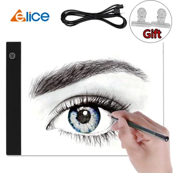 

Elice A4 LED Light Pad for Diamond Painting LED Tracing Drawing Pad Digital Tablet with USB Power Cable for Kid and Adult