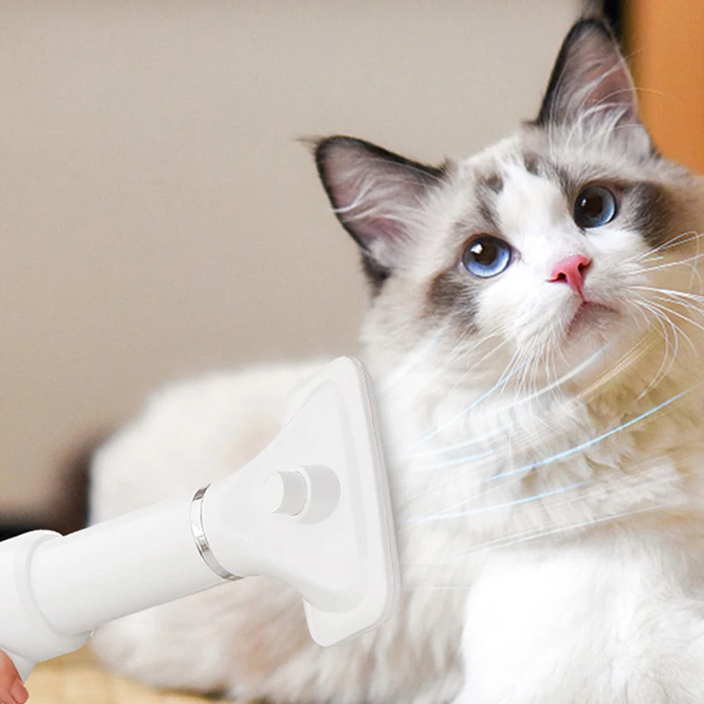 Portable 2-in-1 Dog Hair Dryer Home Puppy Grooming Comb Brush Fur Blower Adjustable Speed Temperature Low Noise Pet Products hair dryer,pet hair dryer