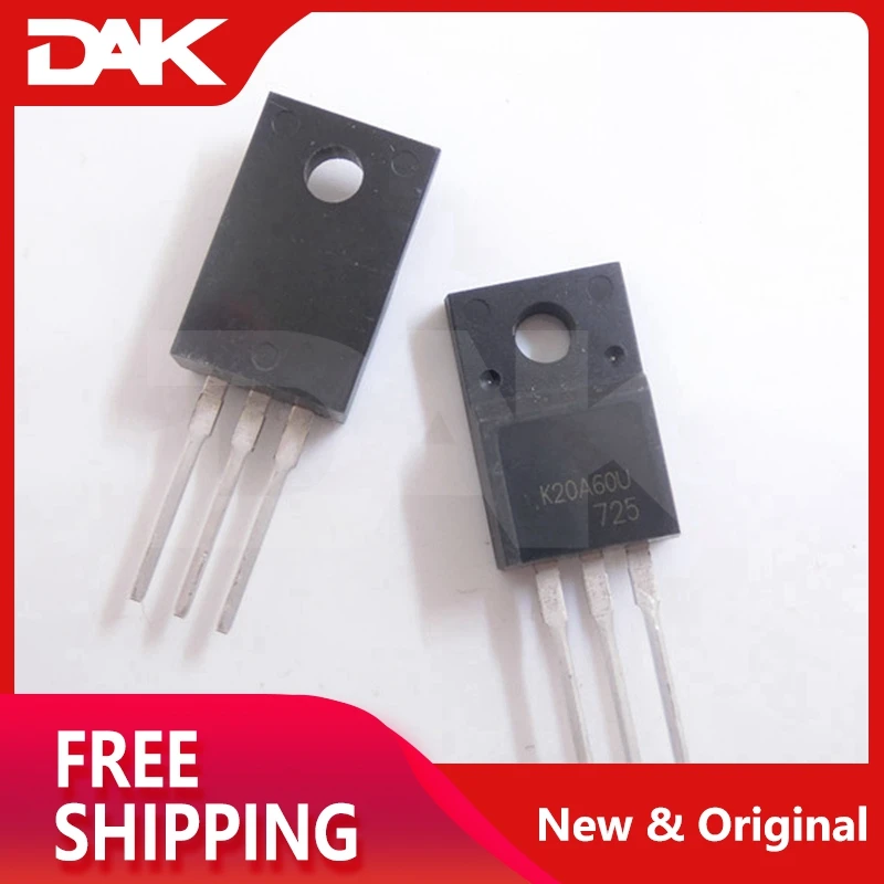5 шт. TK20A60U TK20A60U TOSHIBA IC-CHIP TO-220F