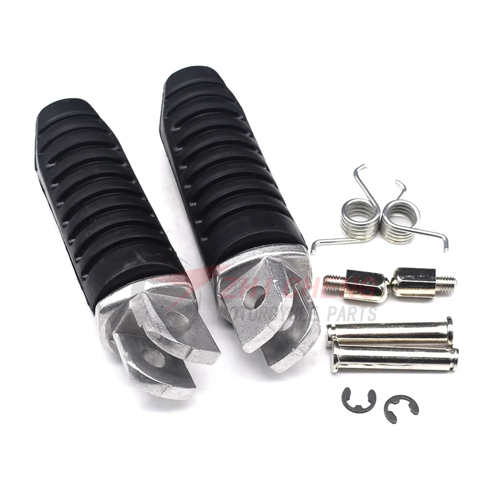 Мотоцикл подножки колышки для Suzuki SV400 SV650 SV1000 GSR400 GSR600 GSR750 GSXR1300 Hayabusa GSX1300R GSX600 спереди и сзади - Цвет: Front