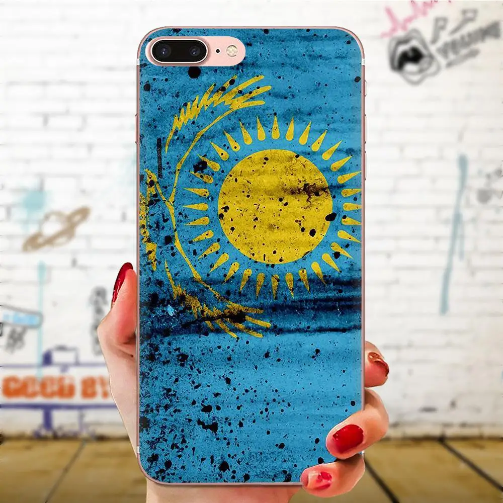 as picture Кожаный чехол для телефона для Huawei Honor 4C 5A 5C 5X6 6A 6X7 7A 7C 7X8 8C 8S 9 10 10i 20 20i Lite рro флаг Казахстана Популярные - Цвет: as picture