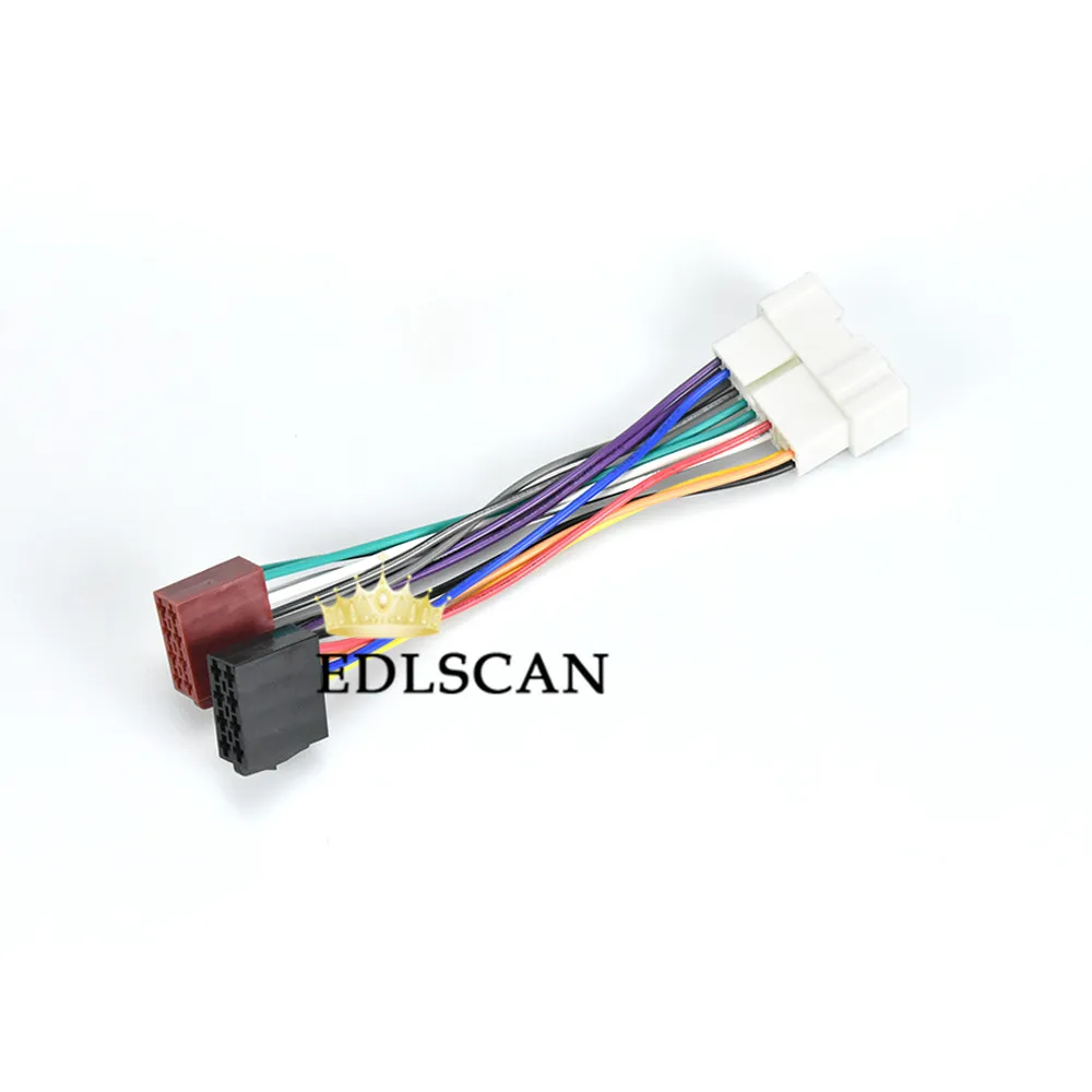 EDLSCAN для Nissan autostereo радиокабель ISO модуль для установки магнитолы адаптер 12-018