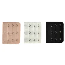 3 шт./компл. женские бюстгальтер Extender Удлинительный ремень Для женщин нижнее белье с ножными креплениями 3 крючка 3 ряда Женская Мода бюстгальтер ремешок адаптер