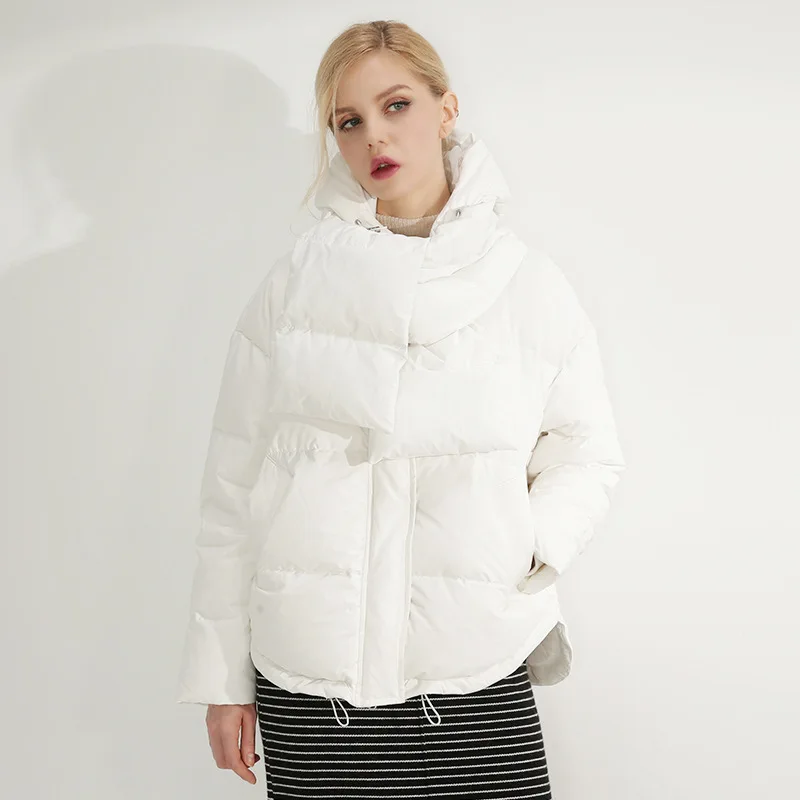 [DEAT] осенне-зимнее Новое Стильное пальто для отдыха высокого качества на утином пуху AT677