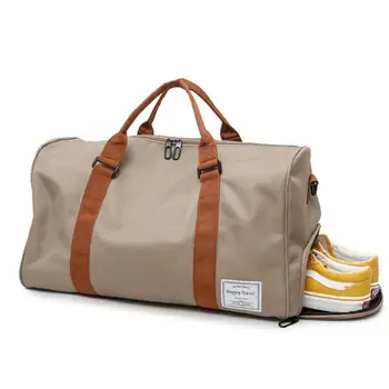

Men Travel Shoulder Bag Portable Women Big Handbag Fitness Weekend Duffel Bag Multifunctional Handbags Luggage Packing Cubes
