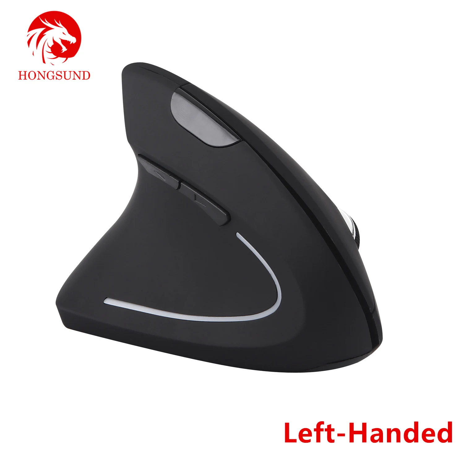 Hongsund эргономичная вертикальная мышь беспроводная левая ручная компьютерная игровая мышь 5D USB оптическая игровая мышь Mause для портативных ПК игры