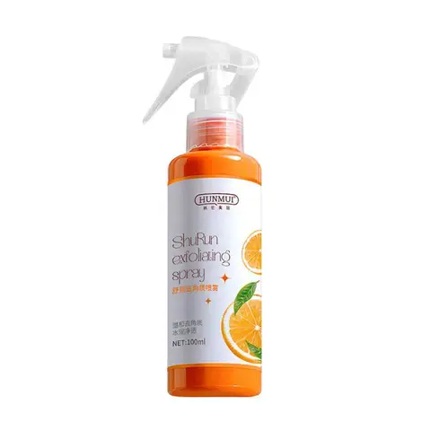 Foot Peeling Spray Natural Orange Essence Pedicure Hands Dead Skin Exfoliator Mask Whiten Exfoliating Spray Foot Care Tool