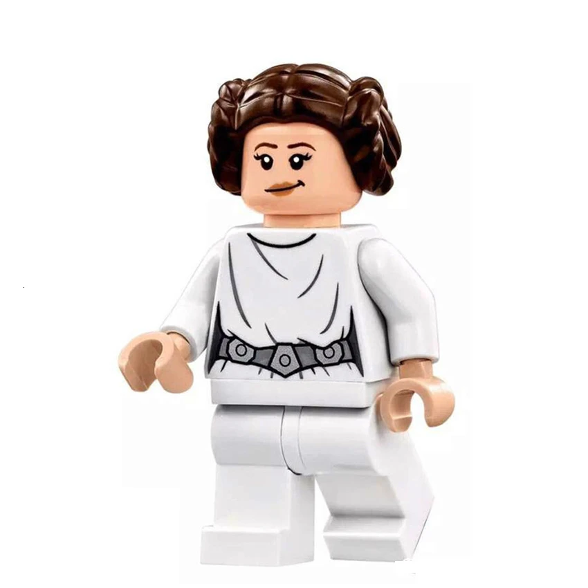 Фигурки из Звездных Войн Leia Han Solo Yoda Luke Sith Lord Darth Vader Maul Revan Dooku Sidious, строительные блоки, кирпичи, игрушки