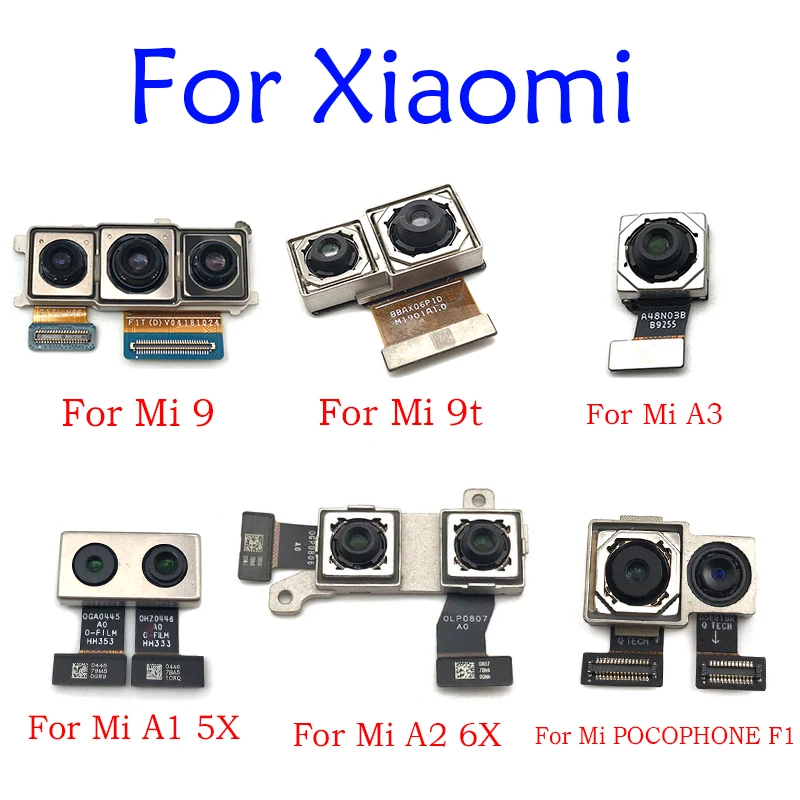 

New Rear Main Back Camera Flex Cable Replacement For Xiaomi Mi 9 5S A1 A2 8 Lite A3 5X 6X 9 9T Mix 3 Pocophone F1 Redmi K20 Pro