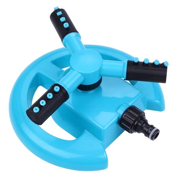 

NEW-360 Degree Garden Sprinkler, Automatic Rotating Sprinklers for Yard, 3600 Square Feet Coverage for Garden Lawn Yard Kids