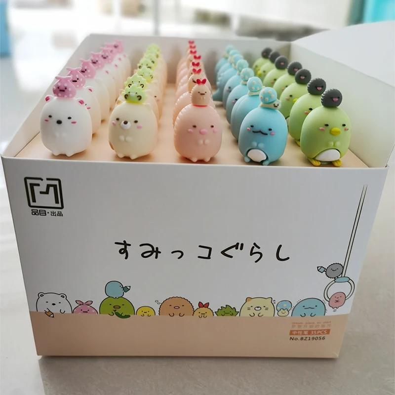 Kawaii Sumikko Gurashi ручка симпатичная мультяшная гелевая для детей девочек