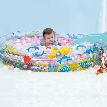 

Inflatable Swimming Pool Durable Printing Baby Bathing Pool PVC for Kids Round Tub Toys FOU99