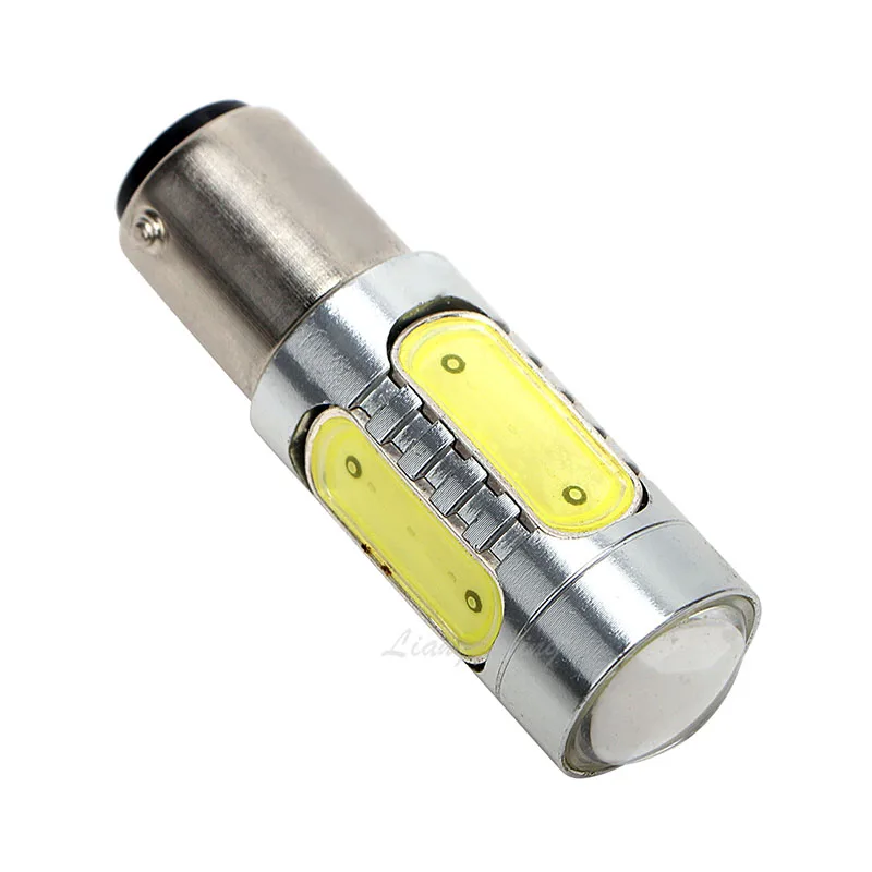 Светодиодный фонарь поворота T20 7443 1156 BA15S P21W 12 В 1157 BAY15D P21/5 Вт светодиодный
