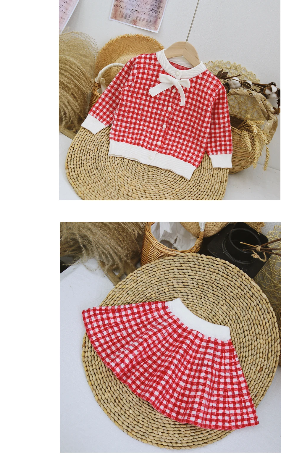 Humor Bear/ г., осенне-зимний комплект одежды для маленьких девочек модный свитер в полоску с длинными рукавами в Корейском стиле+ юбка Детский костюм из 2 предметов