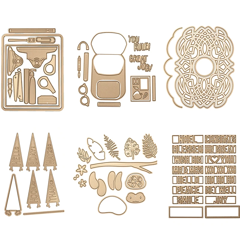 

Package Folder Sloth Entry Frame Branch Metal Cutting Dies Stencils For DIY Scrapbooking Decoration Embossing Card Craft Die Cut