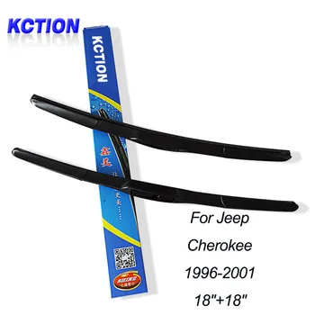 

Car Windshield Wiper Blade For Jeep Cherokee (1996-2001) ,18"+18",Windscreen Wipers Blade Rubber Refill , Car Accessories