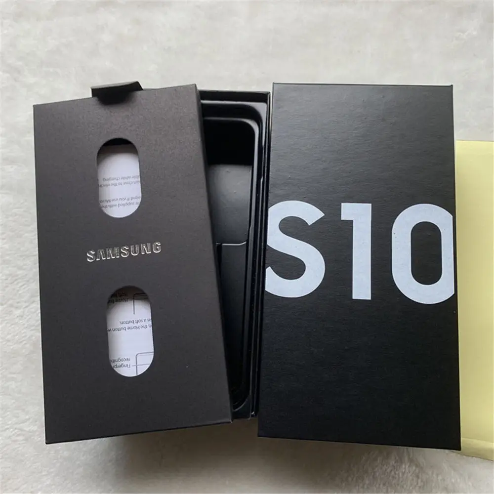 Оригинальная пустая коробка для телефона s10 s10+ s10e, без аксессуаров, инструкции для sim-карты, упаковка для galaxy s10 plus s10e