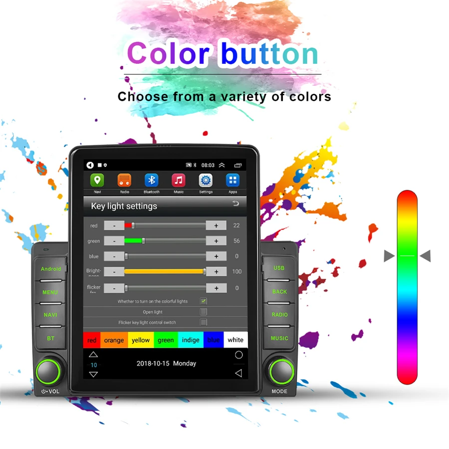 9.5 "Radio Stereo Android 10.1 Per Jeep Wrangler Illimitato Con Carplay Android Auto