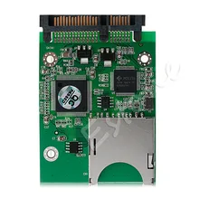 Sintech SD/SDHC/SDXC/MMC флэш-карта памяти на SATA адаптер как 2," SATA SSD-L059 горячий