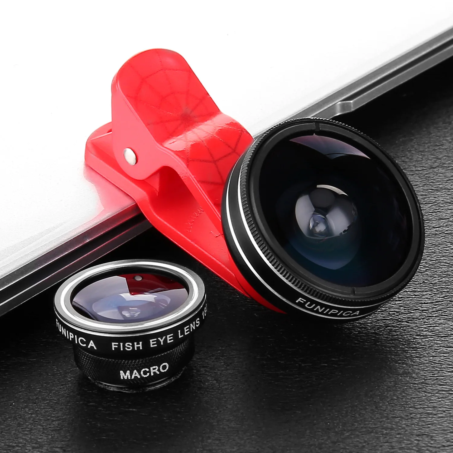 

Funipica F-503 Super Wide-angle Macro Fish-Eye Three-in-One Phone Wide-angle Lens Photo Shoot Lens