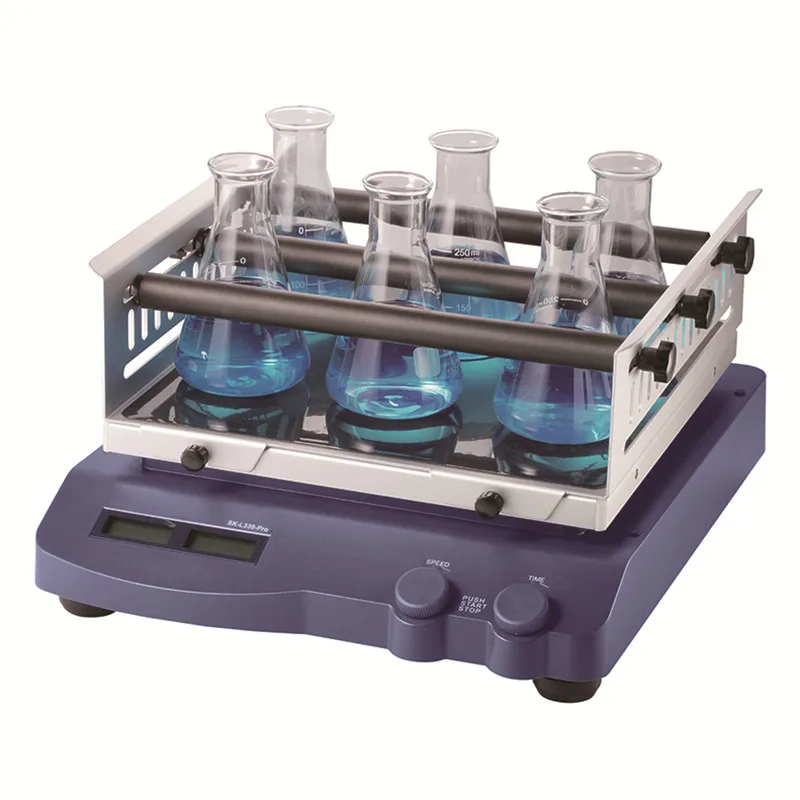 SK-O180-Pro 디지털 LCD 궤도 셰이커, SK 180.1 범용 부착 속도 범위, 100-800rpm 브러시리스 DC 모터