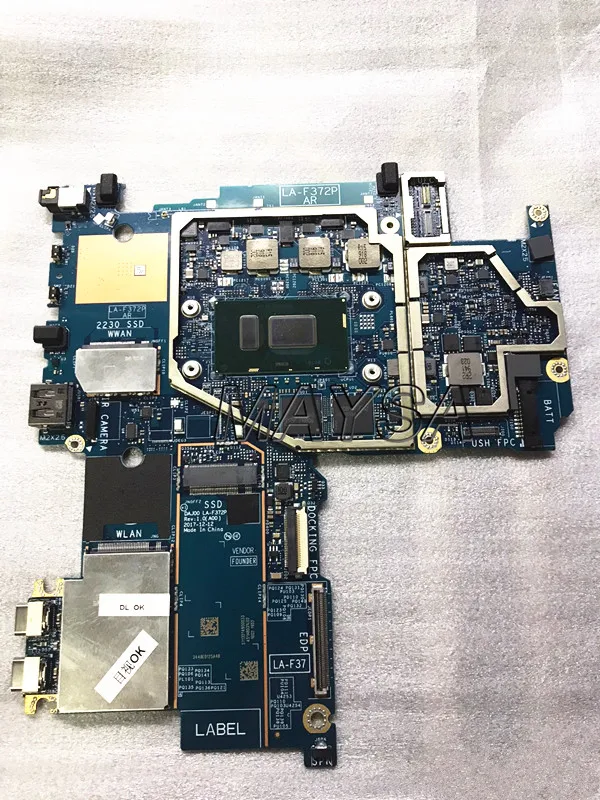 

CN-03VWJK 03VWJK 03VWJK подходит для материнской платы ноутбука Latitude 5290 DAJ00 LA-F372P с SR3L8 I7-8650U 100% работает хорошо