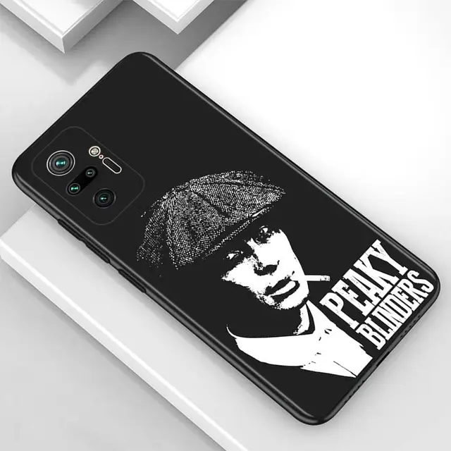Phone case For Redmi Note 10 Pro Max 9 9s 9t 8t 7 Cover Soft Funda for Redmi K40 Plus 9A 9C 9T Coque Peaky Blinders B07