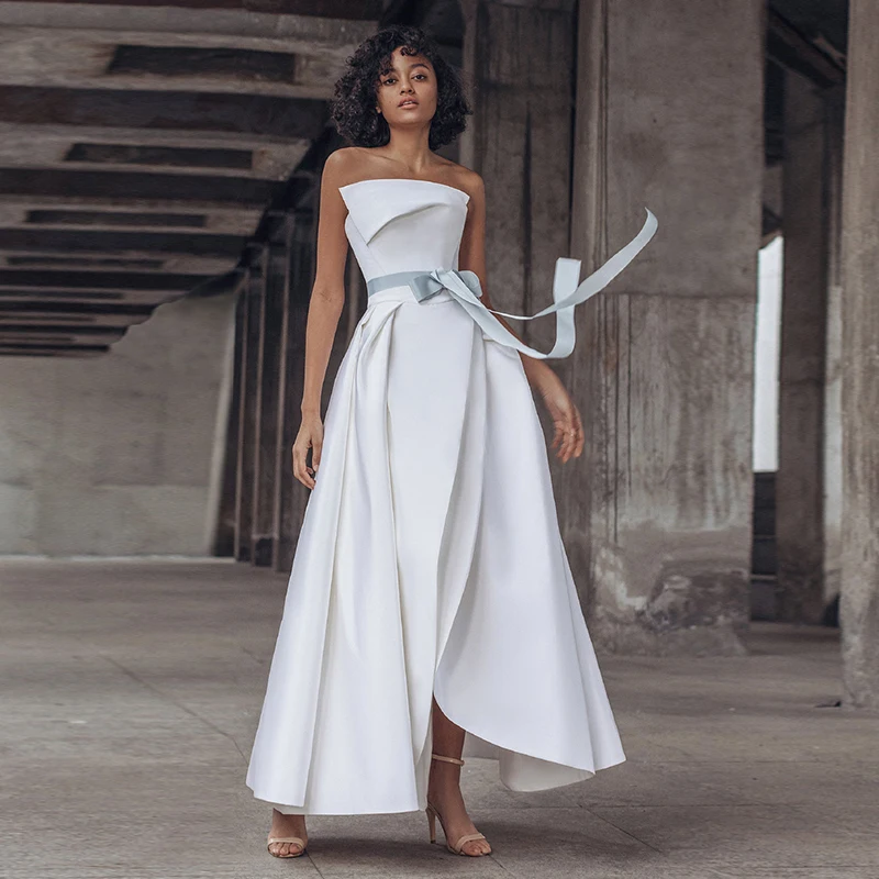 Vestidos De Noche Largos Elegantes De Fiesta вечерние платья длинные синие цвета слоновой кости вечерние платья для выпускного вечера - Цвет: Слоновая кость