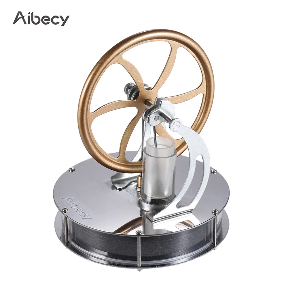 New Arrival Stainless Steel Low Temperature Mini Air Stirling Engine Motor New Arrival Stainless Steel Low Temperature Mini Air Stirling Engine Motor