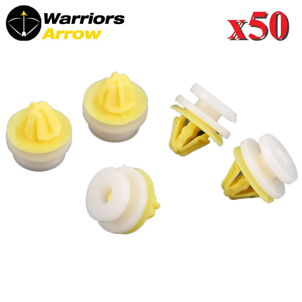 

For Renault Clio Megane ScenicTwingo Car Fastener Clips Interior Trim Panel Door Card Clips Part Number 7703077250 50Pcs