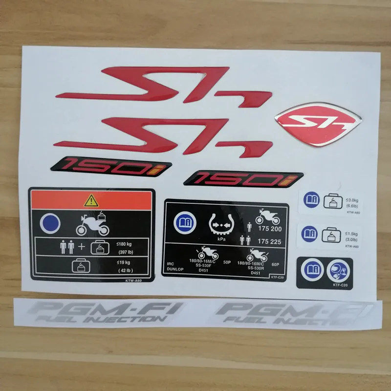 Мотоциклетные 3D боковые обтекатели декоративные автомобильные