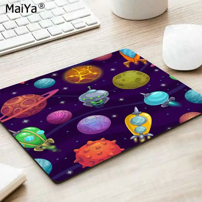 MaiYa Astrophile солнечные системы Подгонянные коврики для мыши Компьютерные Аниме Коврик для мыши и ноутбука игровой коврик мышь