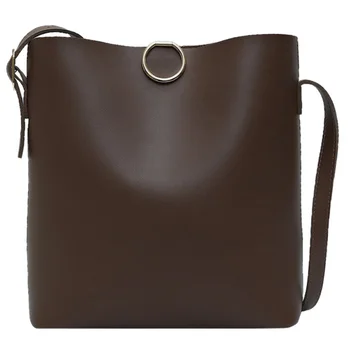 

Simple Retro 2019 New Female Tide Korean Messenger Bag Ins Foreign Air Shoulder Fashion Bucket Bag channels