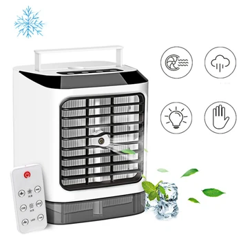 

New Portable Mini Air Conditioner Fan Personal Space Cooler Humidifier USB Easy Cool Purifies Air Cooling Fan for Home Office