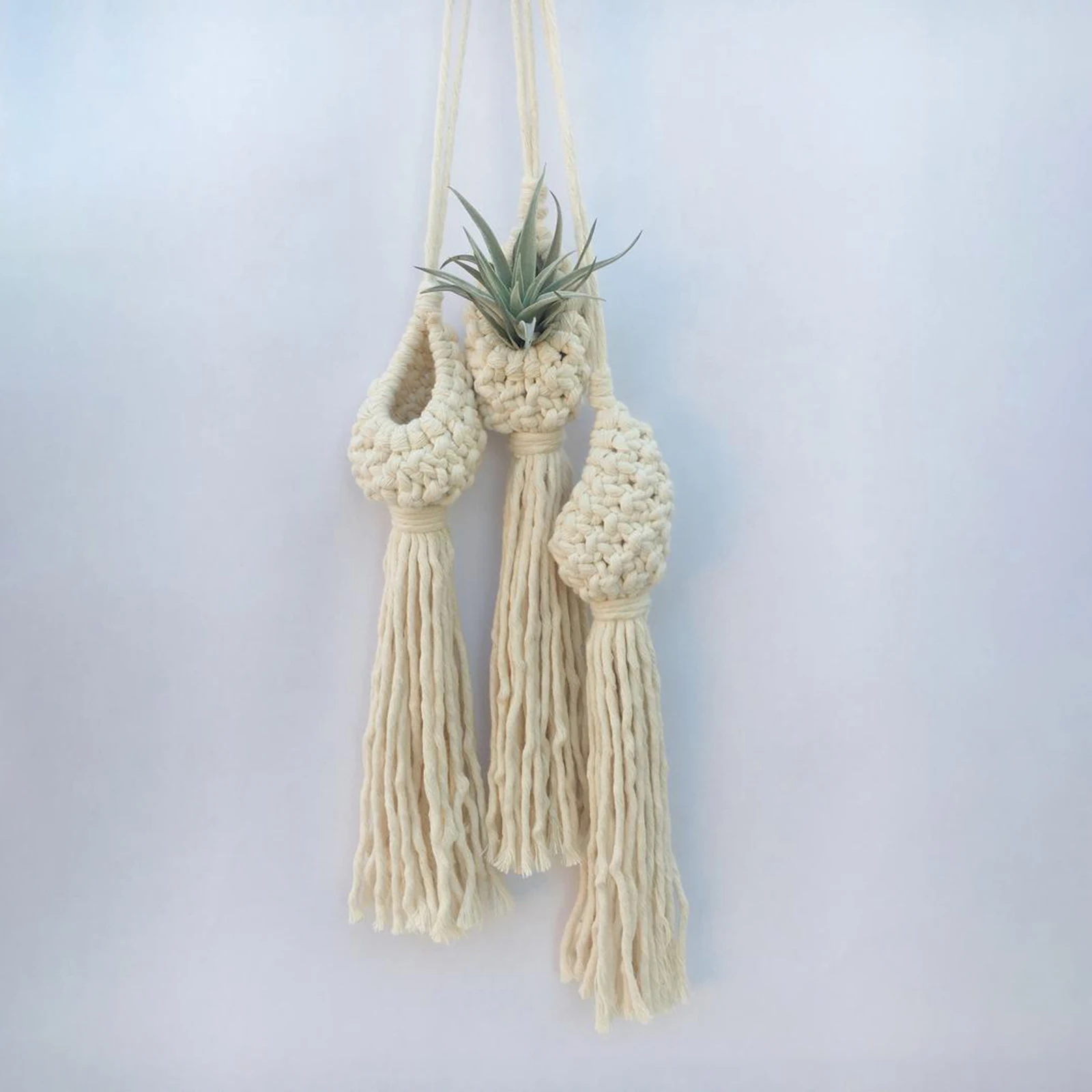 Suspension Murale En Macramé Fait Main – Attrape-rêves Déco Ethnique