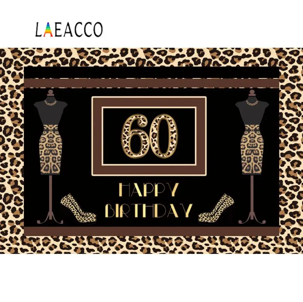 Laeacco Фотофон счастливый Сказочный женский 60-й день рождения мультфильм туалетный фото фон фотосессия Фотостудия