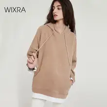 Зима осень тренд wixra модная одежда классические свободные женская мастхэв стильная повседневные гардероб длинный рукав кэжуал толстовка свитшот капюшон бежевый коричневый хаки цвет принт вельвет карманы Зима осень тренд wixra модная одежда классические свободные женская мастхэв стильная повседневные гардероб длинный рукав кэжуал толстовка свитшот капюшон бежевый коричневый хаки цвет принт вельвет карманы