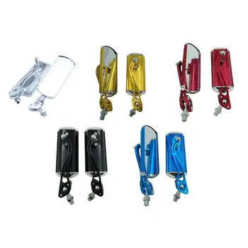 

Bicycle Rear View Mirrors Bike Cycling Wide Range Back Sight Reflector Adjustable Left Right Mirrors