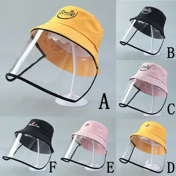 

Unisex Anti-spitting Protective Hat Dustproof Cover Men Women Fisherman Cap HatFor Most Hats Environmental маска маски 마스크