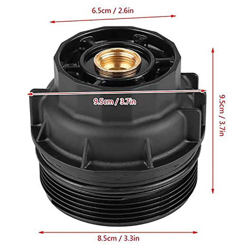 Для toyota, lexus, scion 2,5& 2.7L колпачок для автомобильного масляного фильтра 15620-36020/1562036020