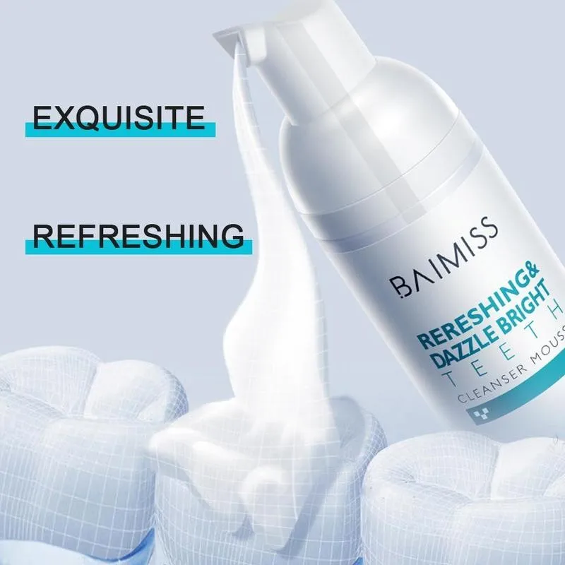 60 мл отбеливающий мусс зубная паста зубные инструменты гель чистящий налет