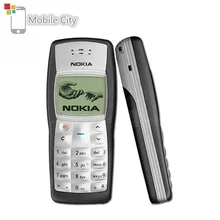 NOKIA 1100 Unlocked Classic GSM Refurbished Mobile-Phone Ce Multi-Language GSM-900/1800-SUPPORT